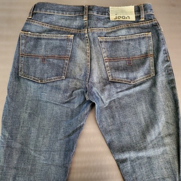 Ted Baker Vintage Y2K 100% Cotton Button Fly Relaxed Straight Leg Denim Jeans 34 - Picture 5 of 16